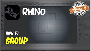 Rhino How To Group