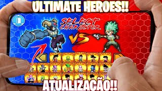 ATUALIZOU!! New DBZ Mugen Apk Estilo Dragon Ball Z ULTIMATE HEROES BETA For  Android 