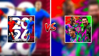 DLS 26 vs eFOOTBALL 26 MOBILE -  GAMEPLAY & GRAPHICS DETAILS COMPARISON screenshot 5