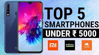Top 5 best Android Phone Under ₹5000  Sabse Saste Smartphone