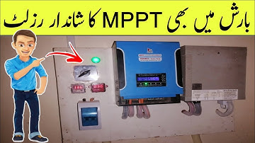Mppt solar charge controller Work in Rain 🌧️ Electric Online