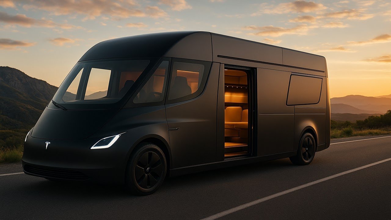 Tesla Rv 2025 Tesla Motorhome Review 2025 | Futuristic Electric RV with Luxury ...