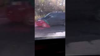 Авария на въезде в Новокузнецк