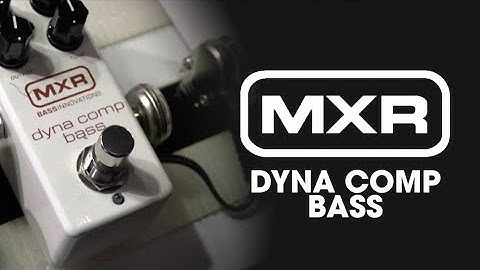 MXR - Bass Dyna Comp