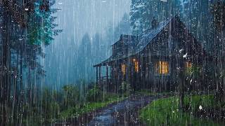 Deep Focus & Relax, No Ads – Intense Rainfall on Metal Roof with Thunder Sounds for Study & Sleep screenshot 5