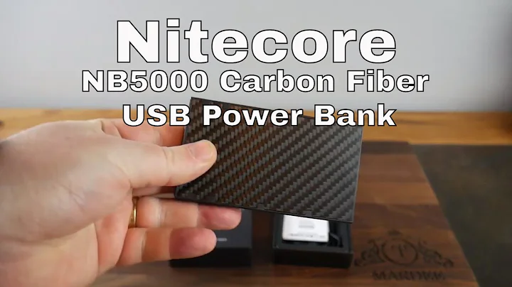 Nitecore NB5000 Carbon Fiber Rugged Power Brick:Add This To Your EDC