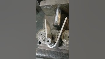 BENDING WELDED PLATES IN MECHANICAL LABORATORY USING 20MM FORMER AS PER ISO 15614-1 ON HYDRAULIC