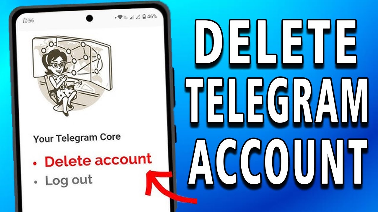 How To Delete Telegram Account Permanently - YouTube