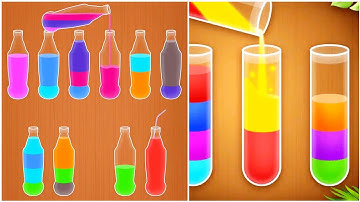 Water Sort Puzzle Gameplay 23 , Android Games ios Walkthrough Simulator Think Brain