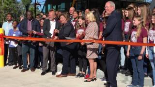 OCPS bus depot ribbon cutting