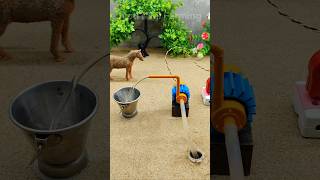 How to make mini water pump science project ideas mini tractor making 🚜 # 772