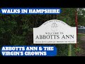 Walks in hampshire at abbotts ann including visiting the virgins crowns 4k