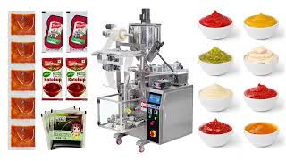 Multifunction Liquid 3/4 Side Seal Sachet Packing Machine