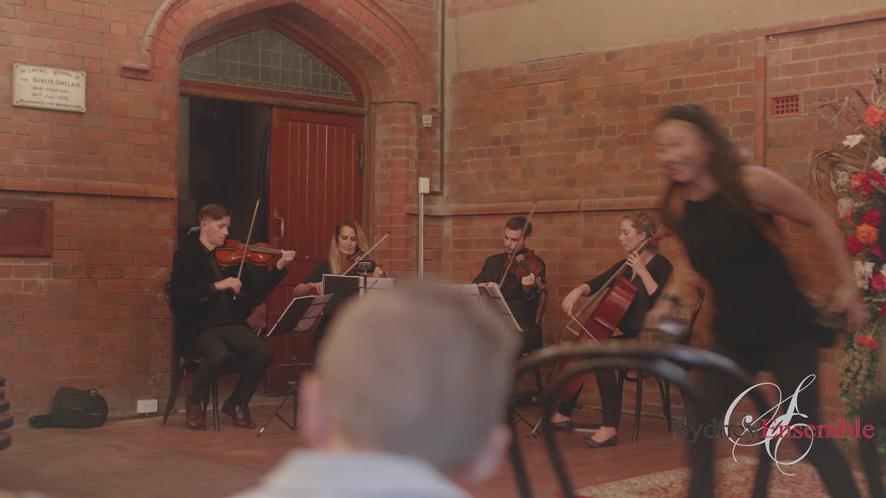 String Quartet music before the wedding for arrival of guests