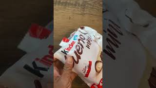 KINDER BUENO MINI #asmr #shorts