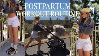 My Workout Routine At 3 Months Postpartum