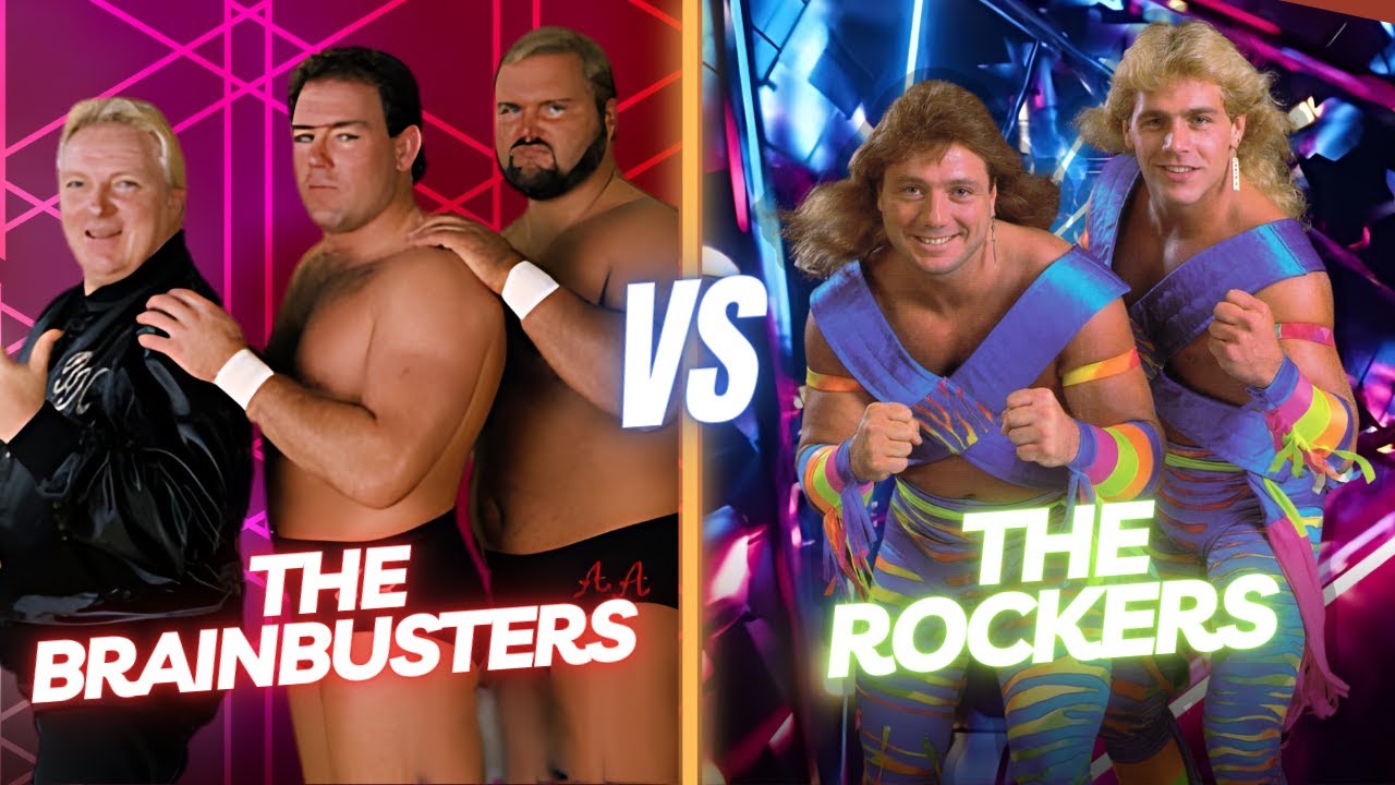 WWE  ザ・ロッカーズ HIDDEN GEMS! WWE TAG TEAM MATCH. THE ROCKERS vs THE