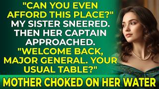 At Dinner They Called Me a Loser— Then My Sister’s Captain Said Welcome Back, Major General