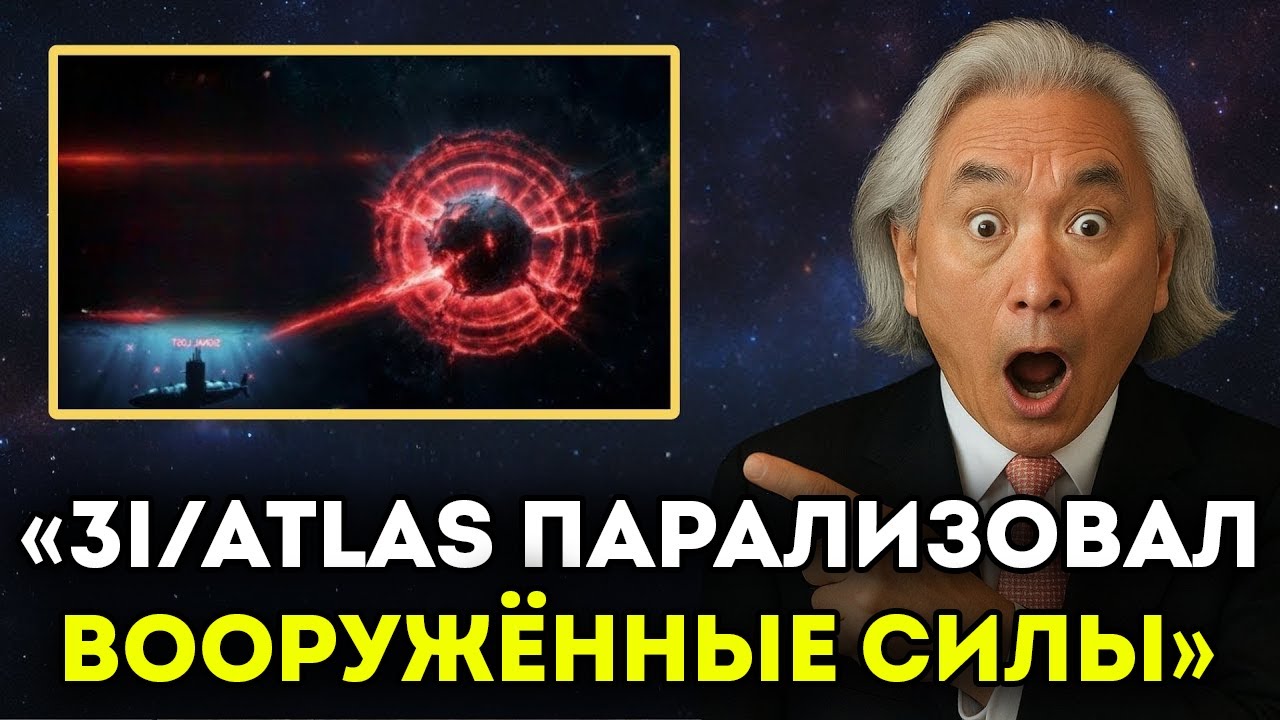3I/ATLAS Только Что Отключил Все Атомные Подводные Лодки На Земле — 14 Минут Тишины | Митио Каку