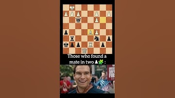 Checkmate in just two moves ♟️ | Black to move 🧩 #chess #chesspuzzles #chessproblems #viralshorts