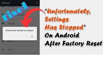 [Fixed] Unfortunately, Settings Has Stopped Error On Android | Best Troubleshooting Tricks