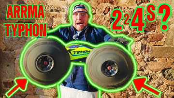 ARRMA TYPHON 223S ON 4S ! WILL IT SURVIVE !?