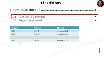 BA thực chiến - Bài 35 - Chia sẻ template SRS viết theo user story