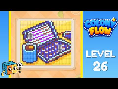 Colony Flow Level 26 Walkthrough Solution