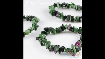 Ruby Zoisite Stretch Bracelets