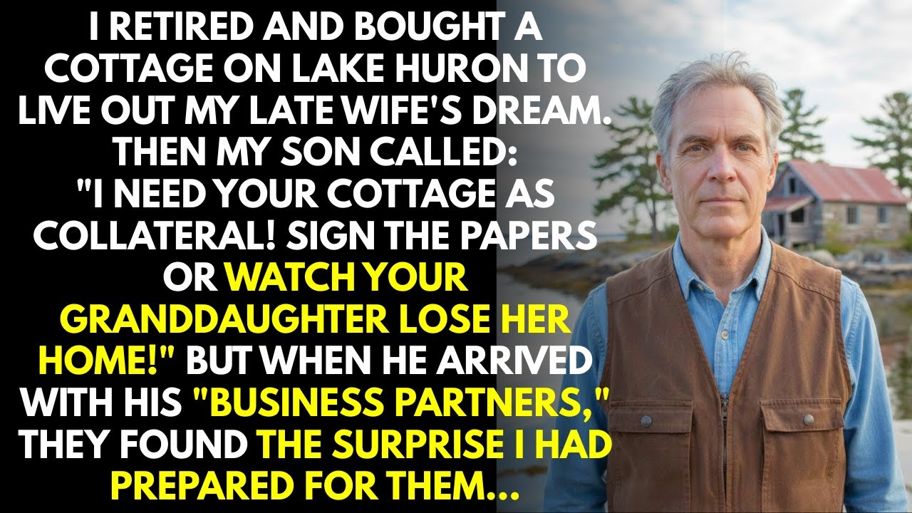 My Son Wanted To Use My Lakeside Cottage As Loan Collateral, So I Prepared A Surprise...