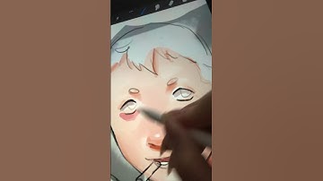 Cat face theory but with a panda 🐼 #shorts #art