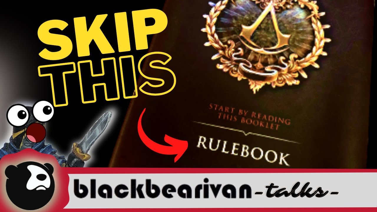 Start playing the Assassin’s Creed Board Game RIGHT NOW | Rules Summary