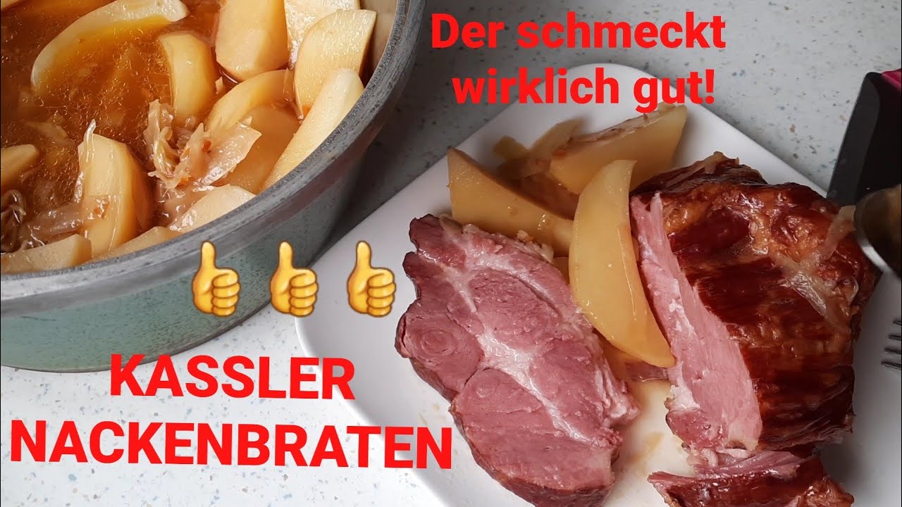 Kasseler Nacken Im Schnellkochtopf Wie Lange Kassler Nacken mit Weißkohl und Kartoffeln / копчёное мясо с капустой и