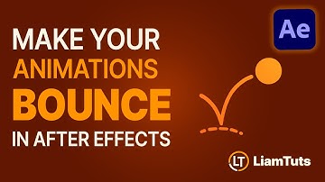 How to Make Your Animations Bounce in After Effects (Inertia Expression Tutorial)