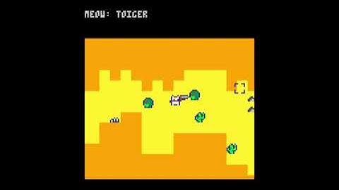 Bullet Hell game test - pico8 | added animations and pathfinding