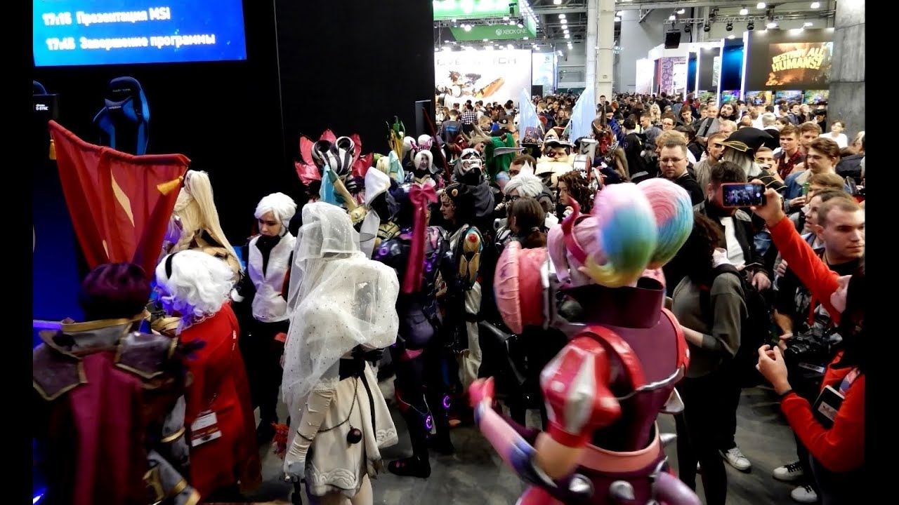 Как я съездил на Игромир - ComicCon 2019