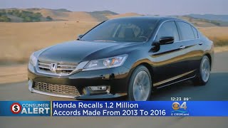 Fiat Chrysler, Honda Recall More Than A Million Cars