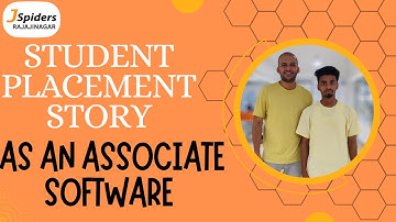 MY PLACEMENT STORY AS AN ASSOCIATE SOFTWARE ENGINEER FROM JSPIDERS RAJAJINAGAR | BENGALURU