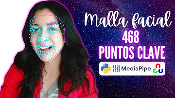 Malla Facial (MediaPipe Face Mesh) 🧑 | Python - MediaPipe - OpenCV