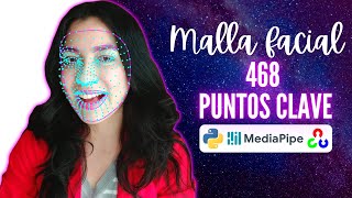 Malla Facial (MediaPipe Face Mesh) 🧑 | Python - MediaPipe - OpenCV Net Worth