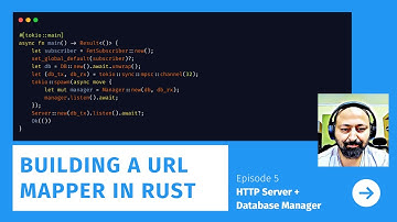 Building a Web Application with Rust - Part V - HTTP Server with Database Manager