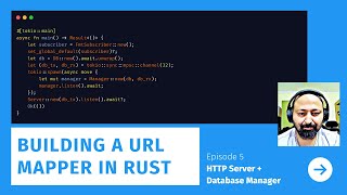 Building a Web Application with Rust - Part V - HTTP Server with Database Manager screenshot 4
