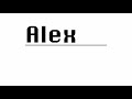 Alexab channel intro 2023