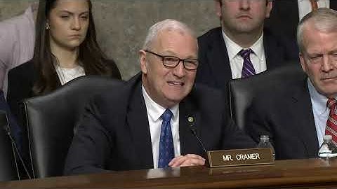 Senator Cramer Participates in the SASC Confirmation Hearing of Army Secretary Nominee Dan Driscoll