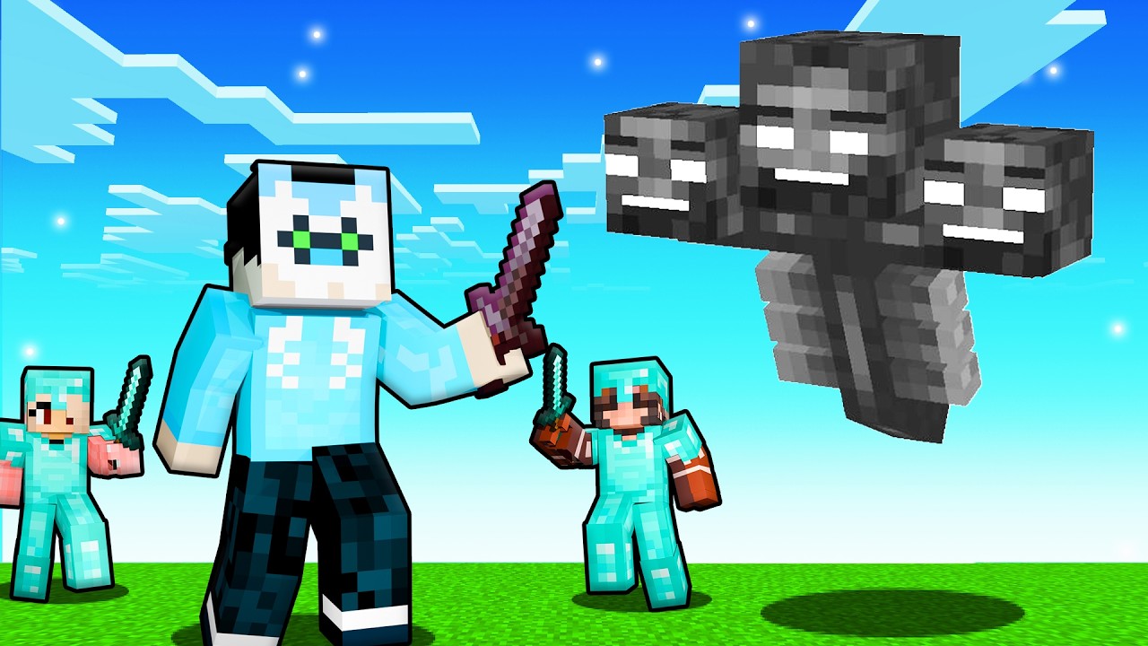 Minecraft WITHER Hunt vs HUNTERS! - YouTube
