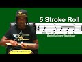 BASIC FOR DRUMMERS | 5 Stroke Roll Breakdown