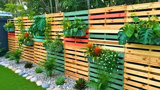 DIY Pallet Fence Ideas: Backyard Privacy, Budget Builds & Garden Style with Reclaimed Wood Tips