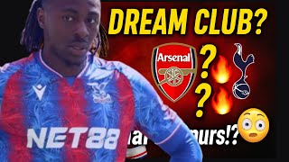 🎥 Eberechi Eze Reveals His Dream Club! Arsenal & Spurs Fans Won’t Believe This! 🎥