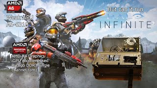 AMD A6-6310 vs Halo Infinite, will it run?