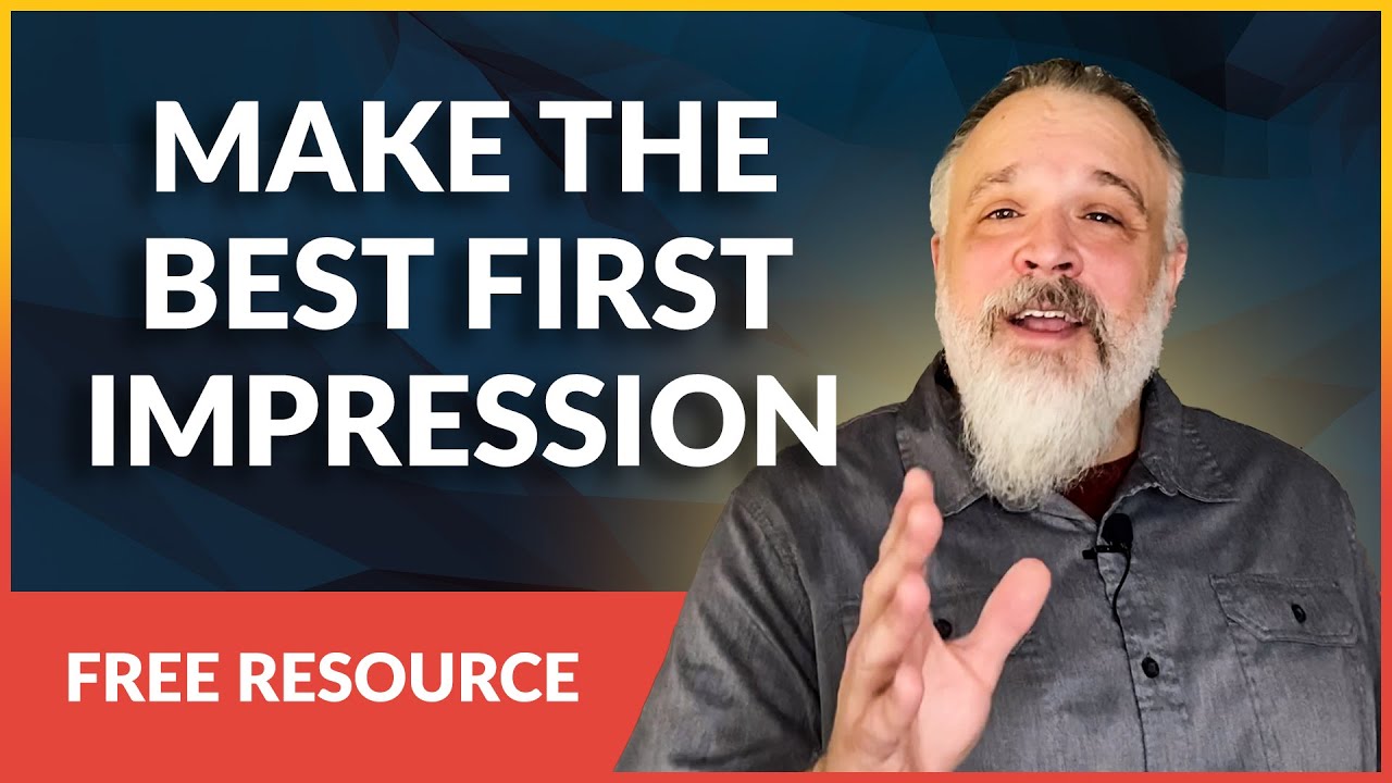 make-the-best-first-impression-every-time-free-resource-youtube